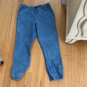 Vineyard Vines Casual ChambrayBlue Jogger Pants, size medium